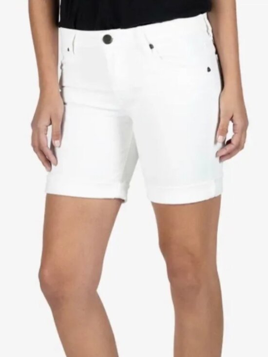 Kut from the Kloth Pants - Kut from the Kloth Catherine Boyfriend Shorts, Optic White, Size 18W, NwT